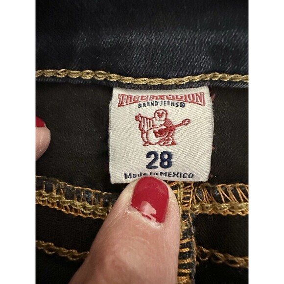True Religion‎ Straight Contour jeans women size 28 - Picture 9 of 12